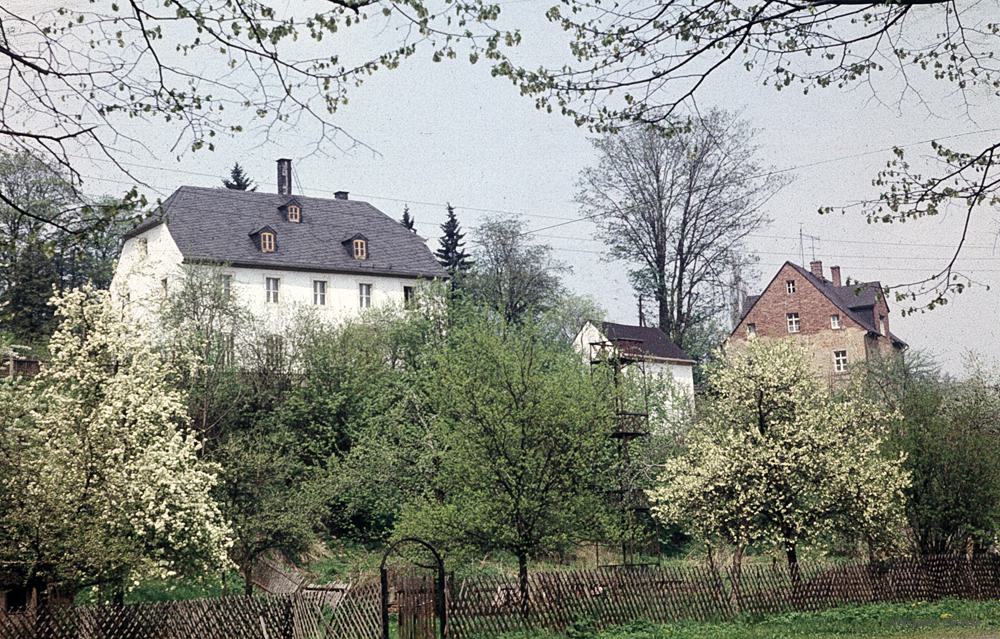 Blick zum Kantorat Einsiedel 1972