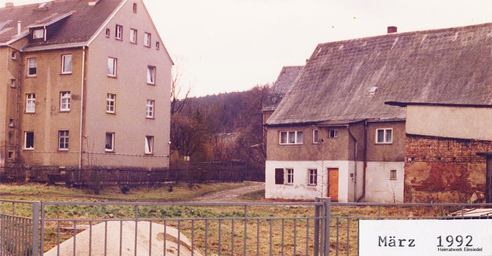 Seydelstraße 5 und 3 in Einsiedel 1992