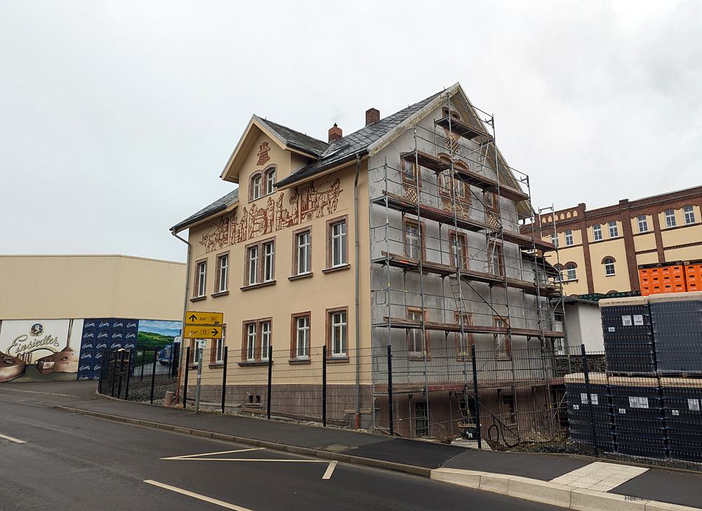 Sanierung Fassade Verwaltungsgebäude