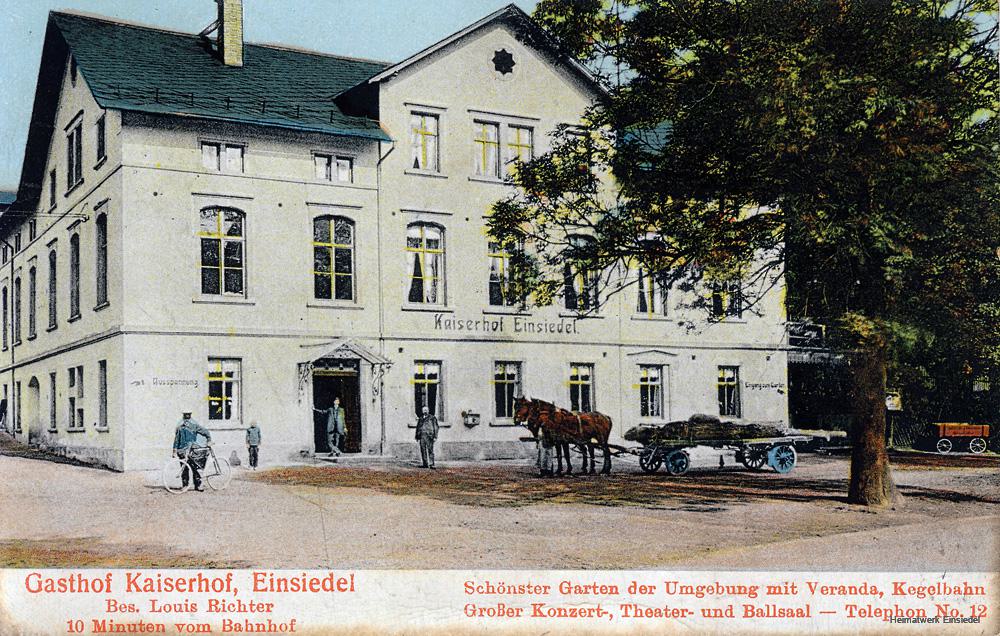 Kaiserhof Einsiedel 1911