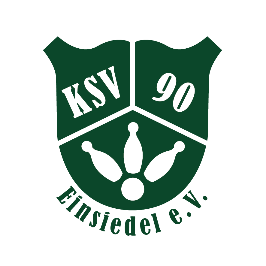Logo Kegelsportverein 90 Einsiedel e.V.