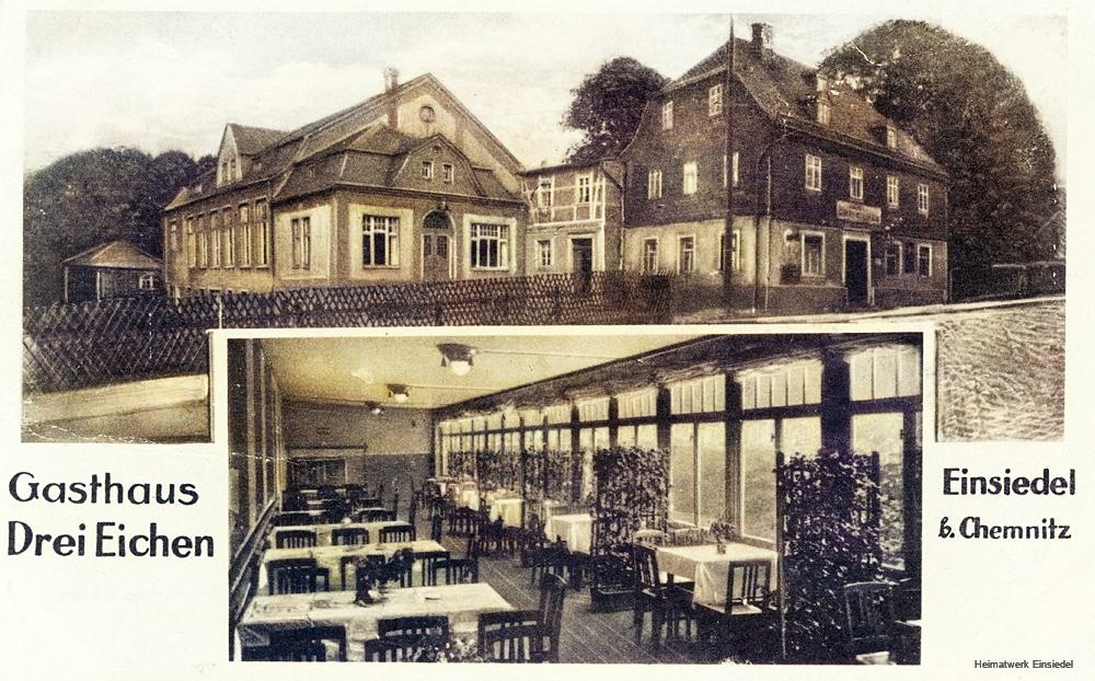 Gasthaus "Drei Eichen" in Einsiedel