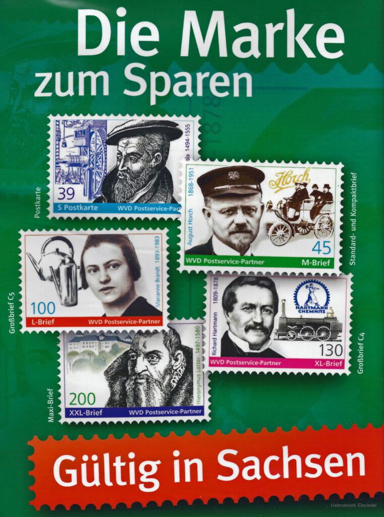 "Grüne Post" – Briefmarkenauswahl